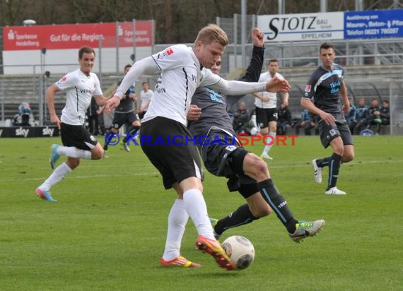 2. Bundesliga SV Sandhausen - TSV 1860 München Hardtwaldstadion Sandhausen 01.03.2014 (© Kraichgausport / Loerz)